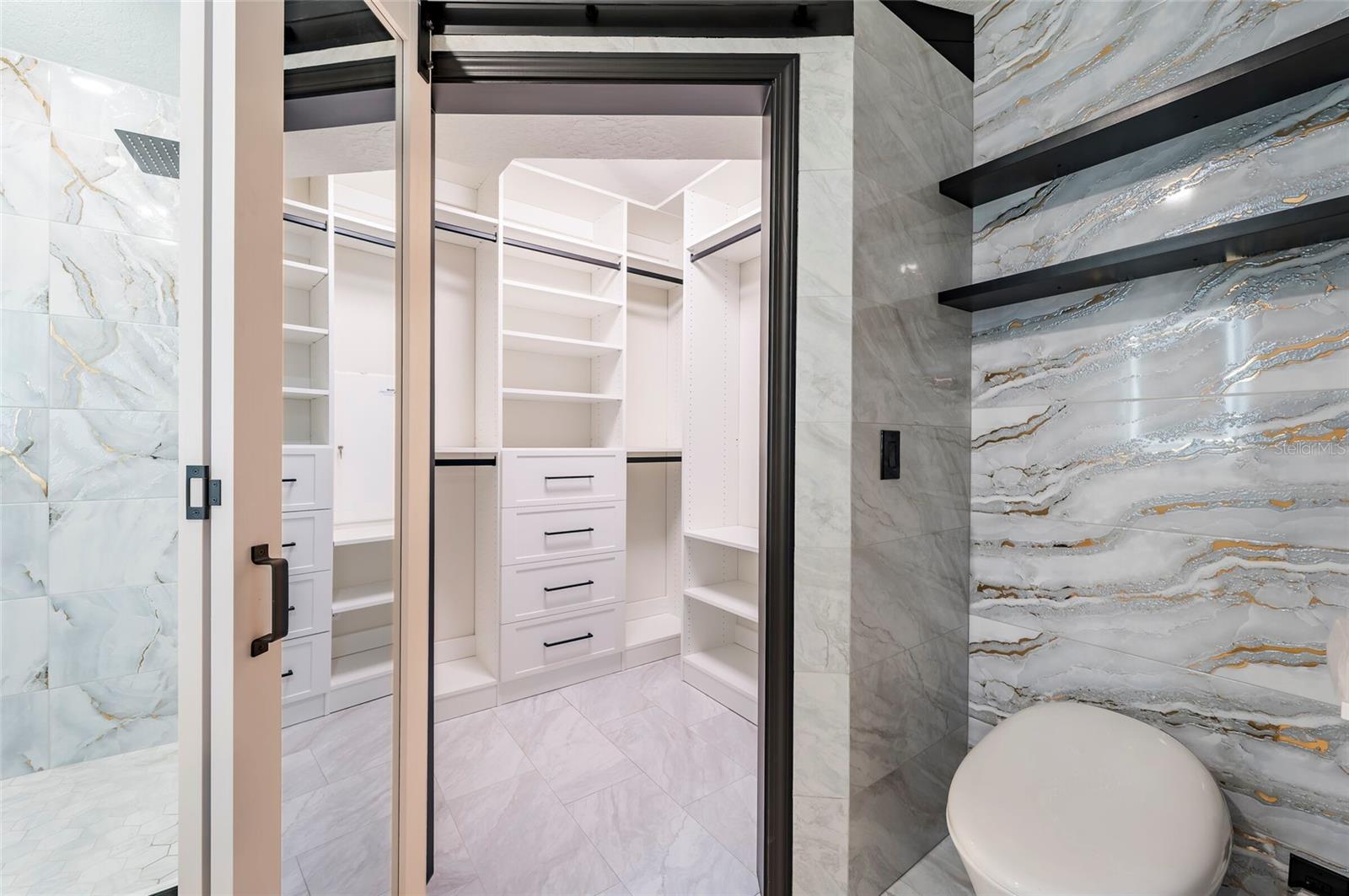 Primary Closet View