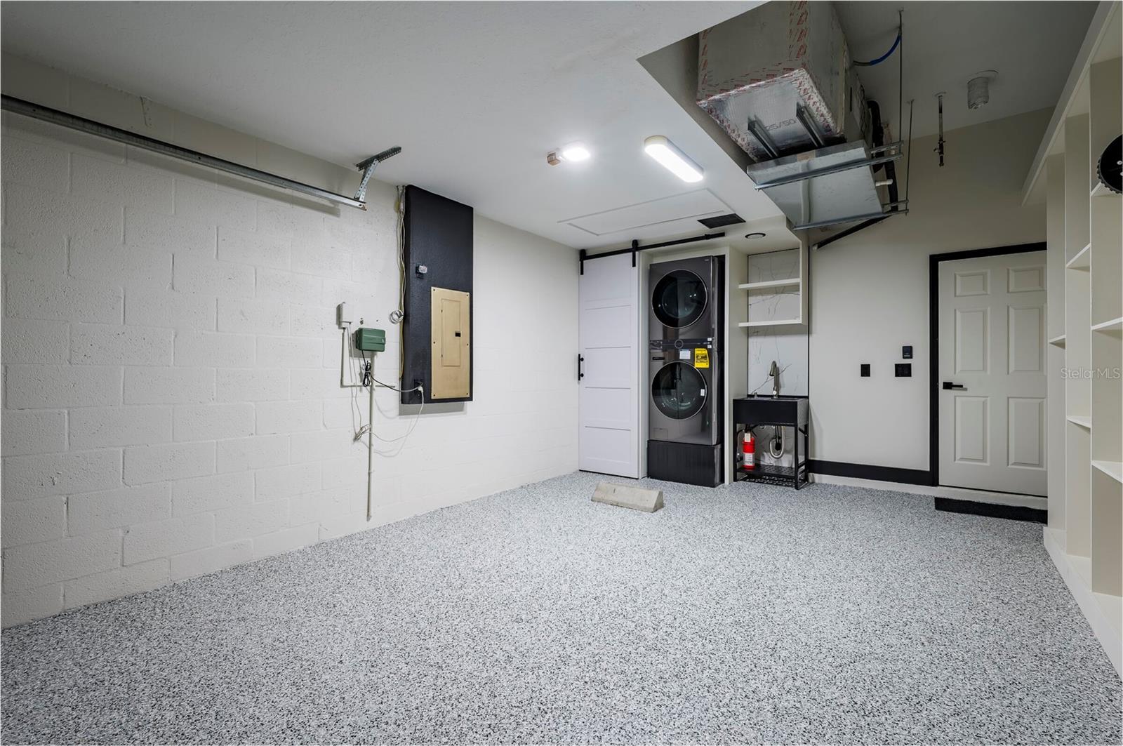 Garage View-Epoxy Floor