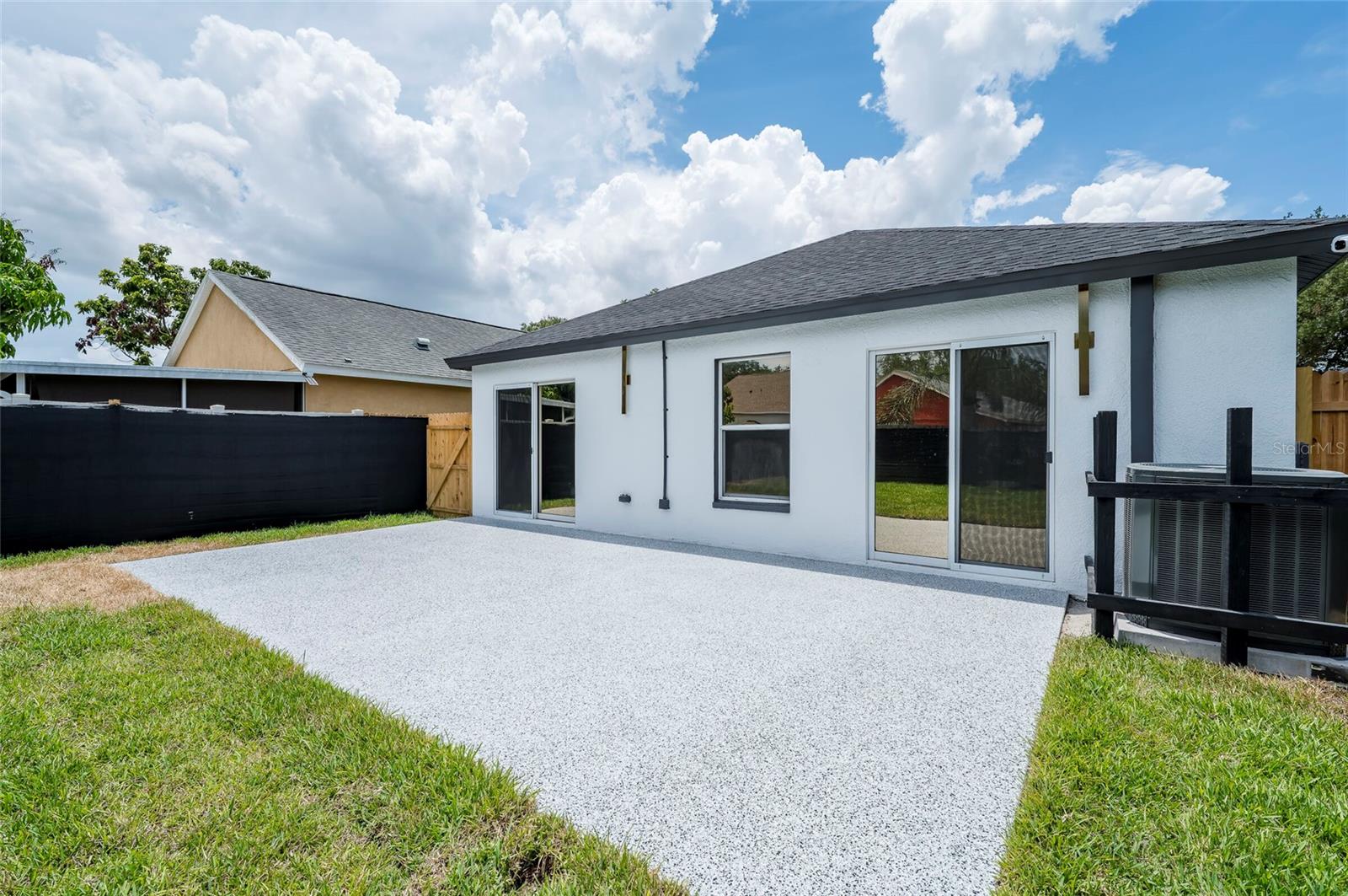 Rear of Home with 24x14 Patio