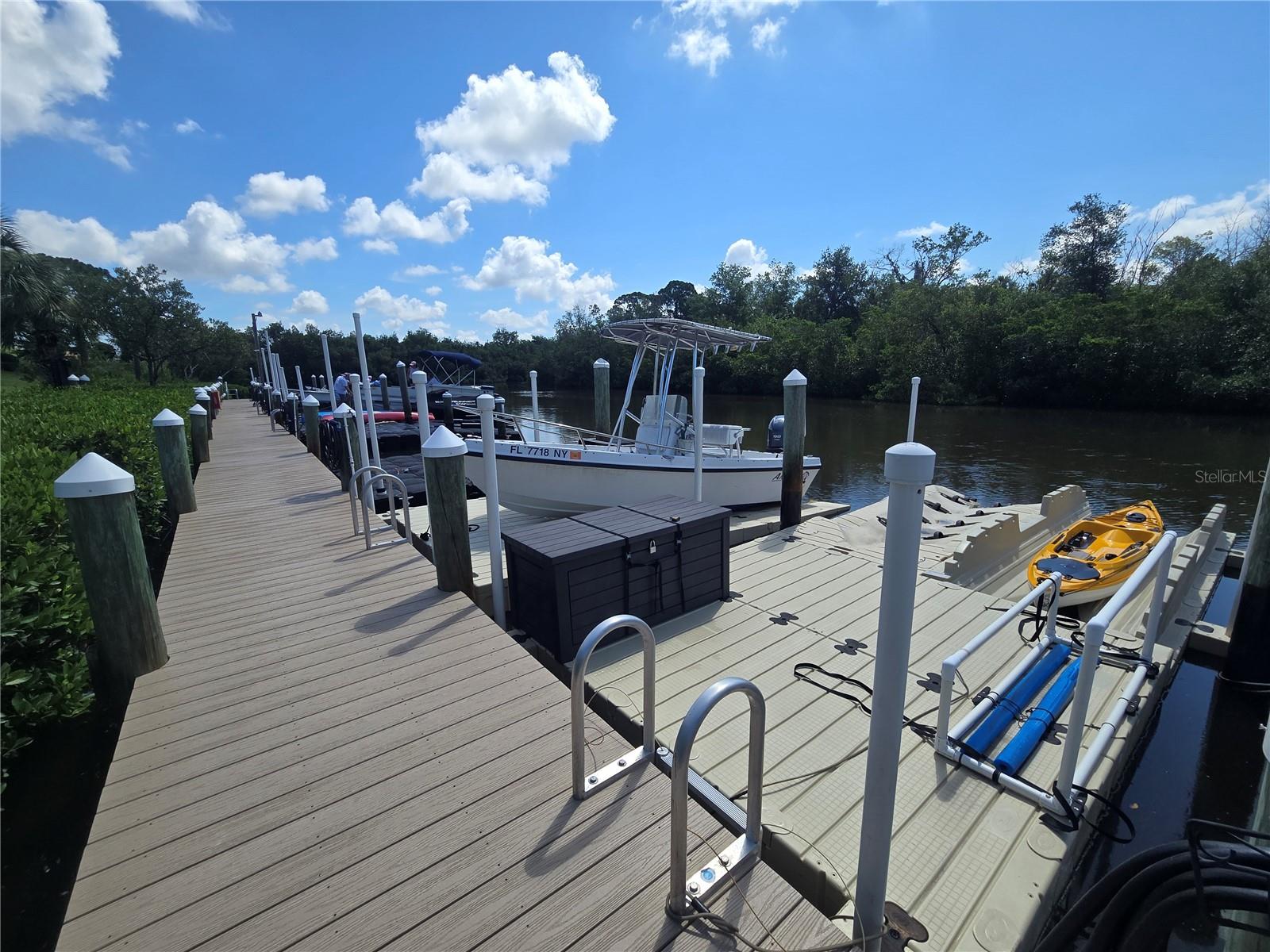 Deeded boat slip #9 for kayak and jet ski