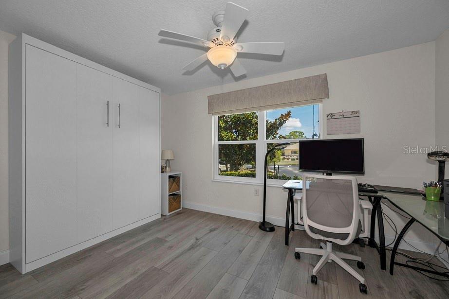 2nd bedroom with a Murphy Bed