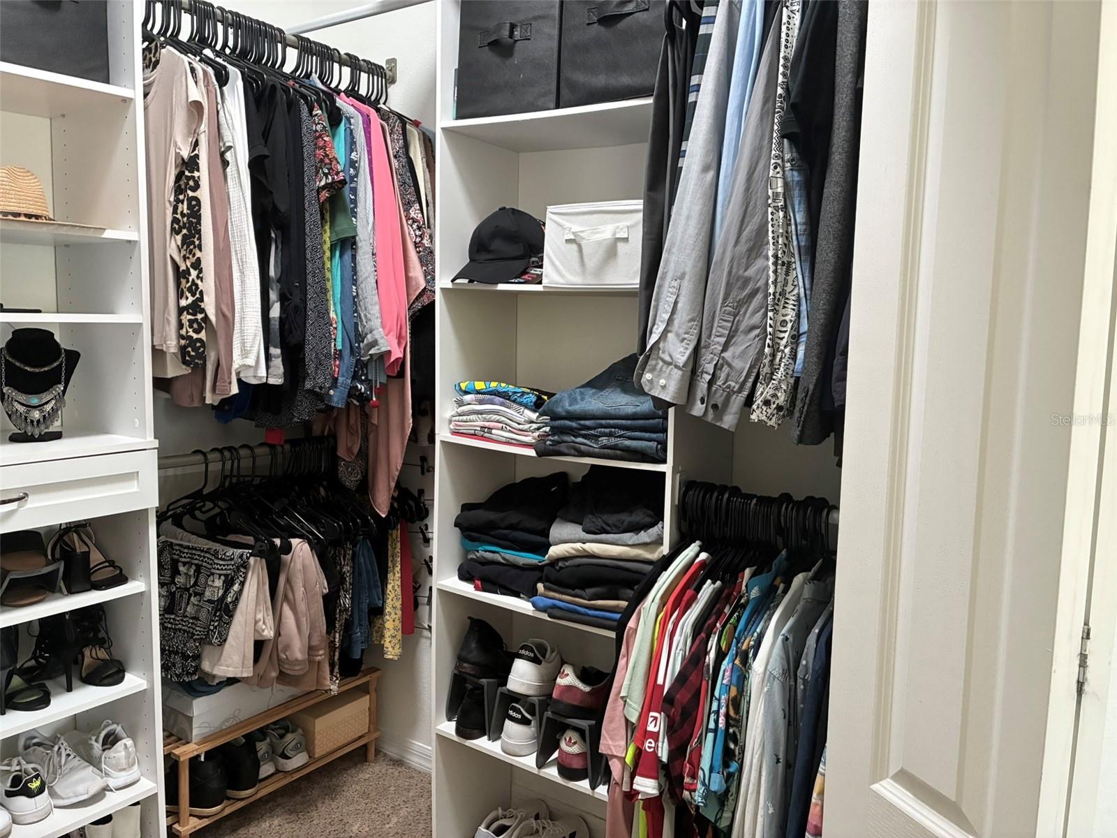Walk in closet