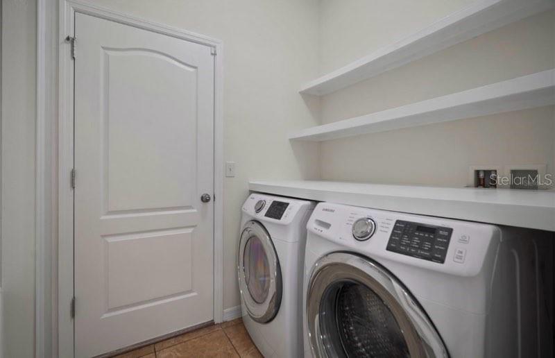 Laundry Room - Appliances are included