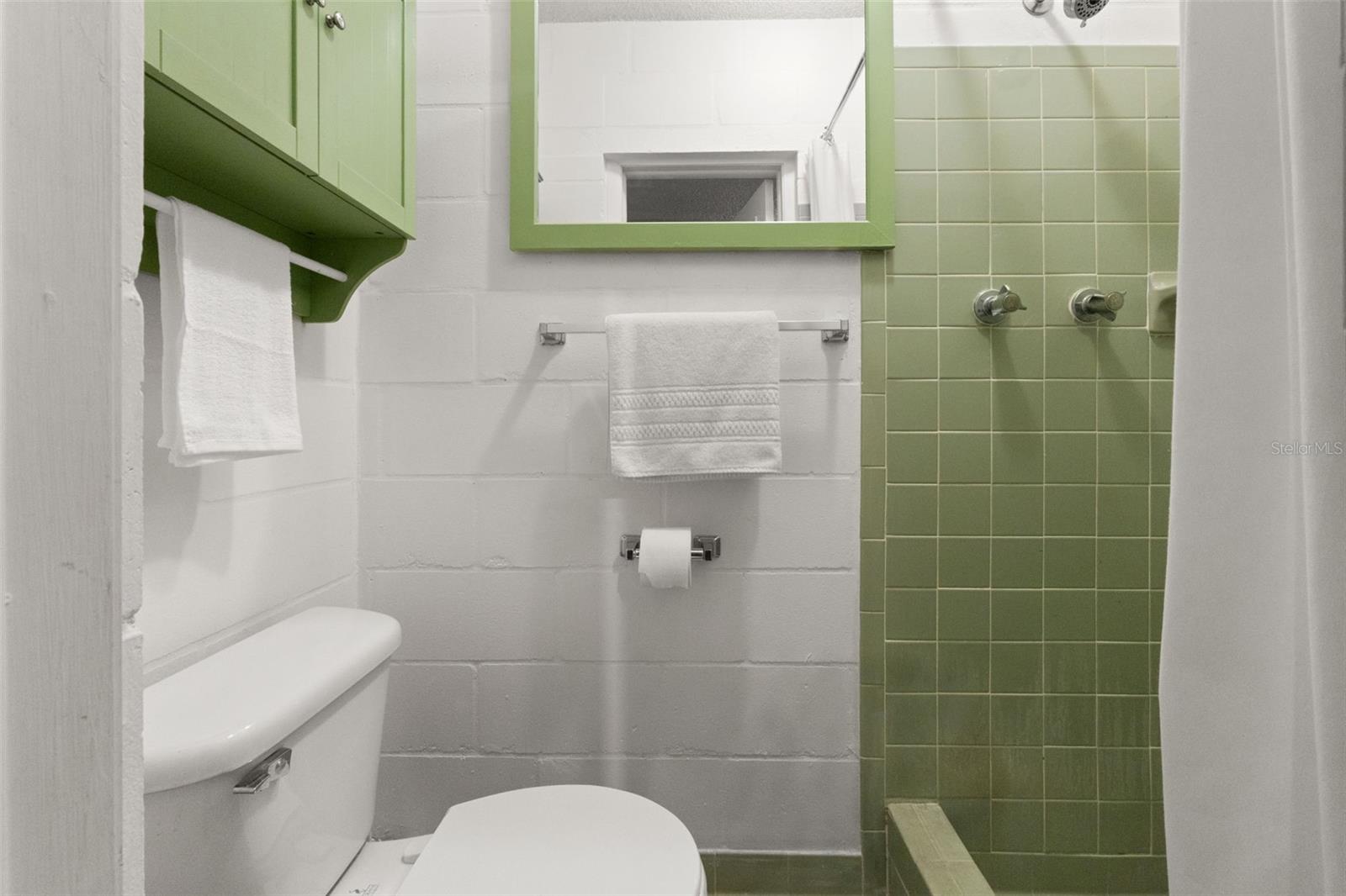 Bathroom 2 in garage