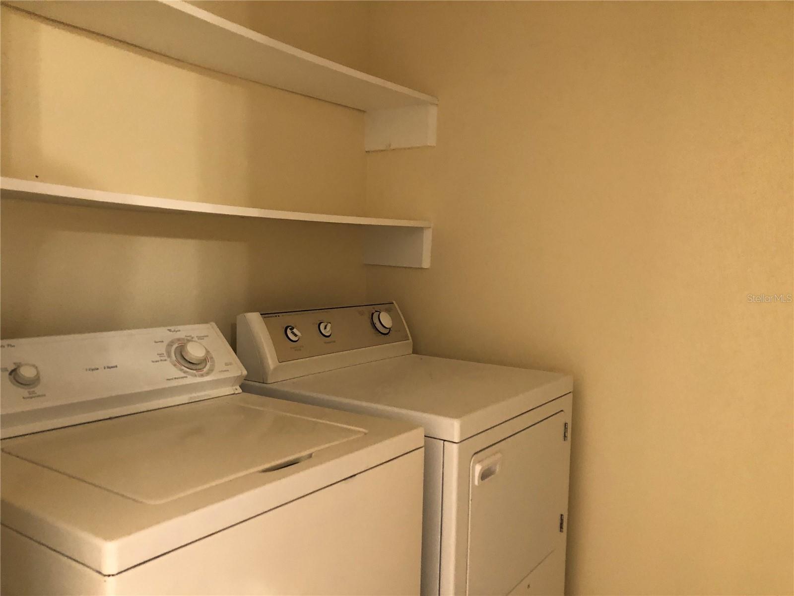 In-unit Laundry Room