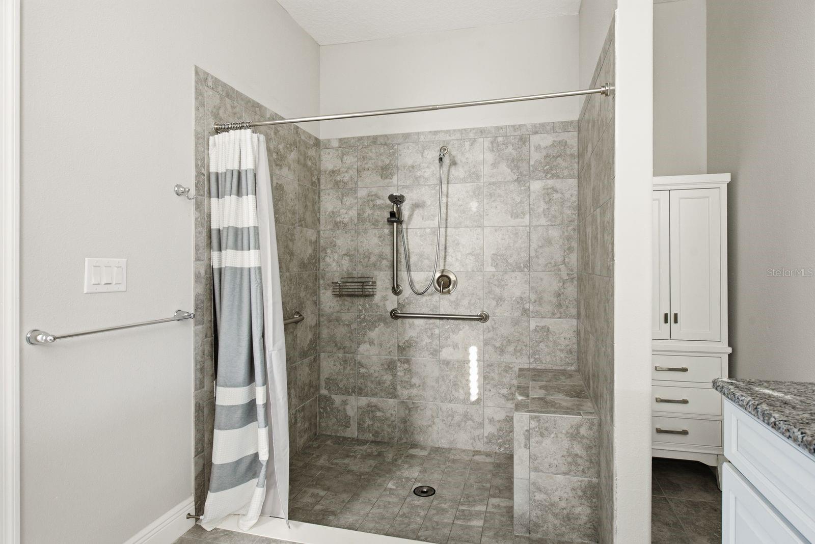 Primary Bathroom- Walk-in Shower