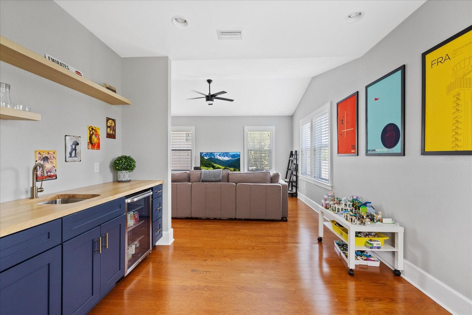 Bonus Room Wetbar