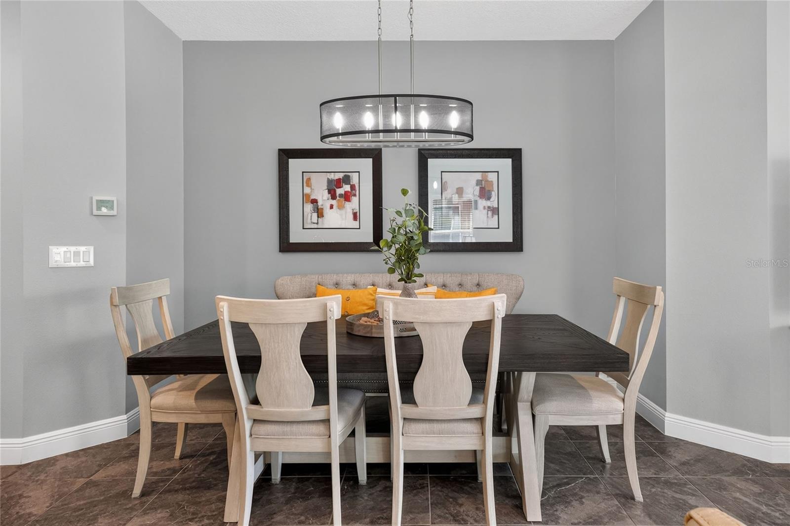 space for large dining table