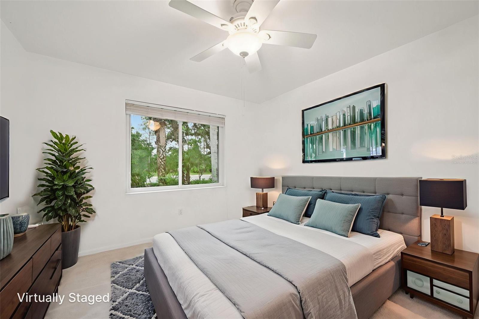 Primary Suite - Virtually Staged