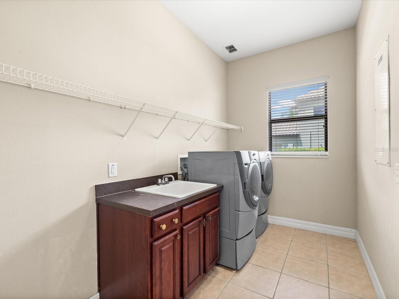 Large Inside Laundry Room