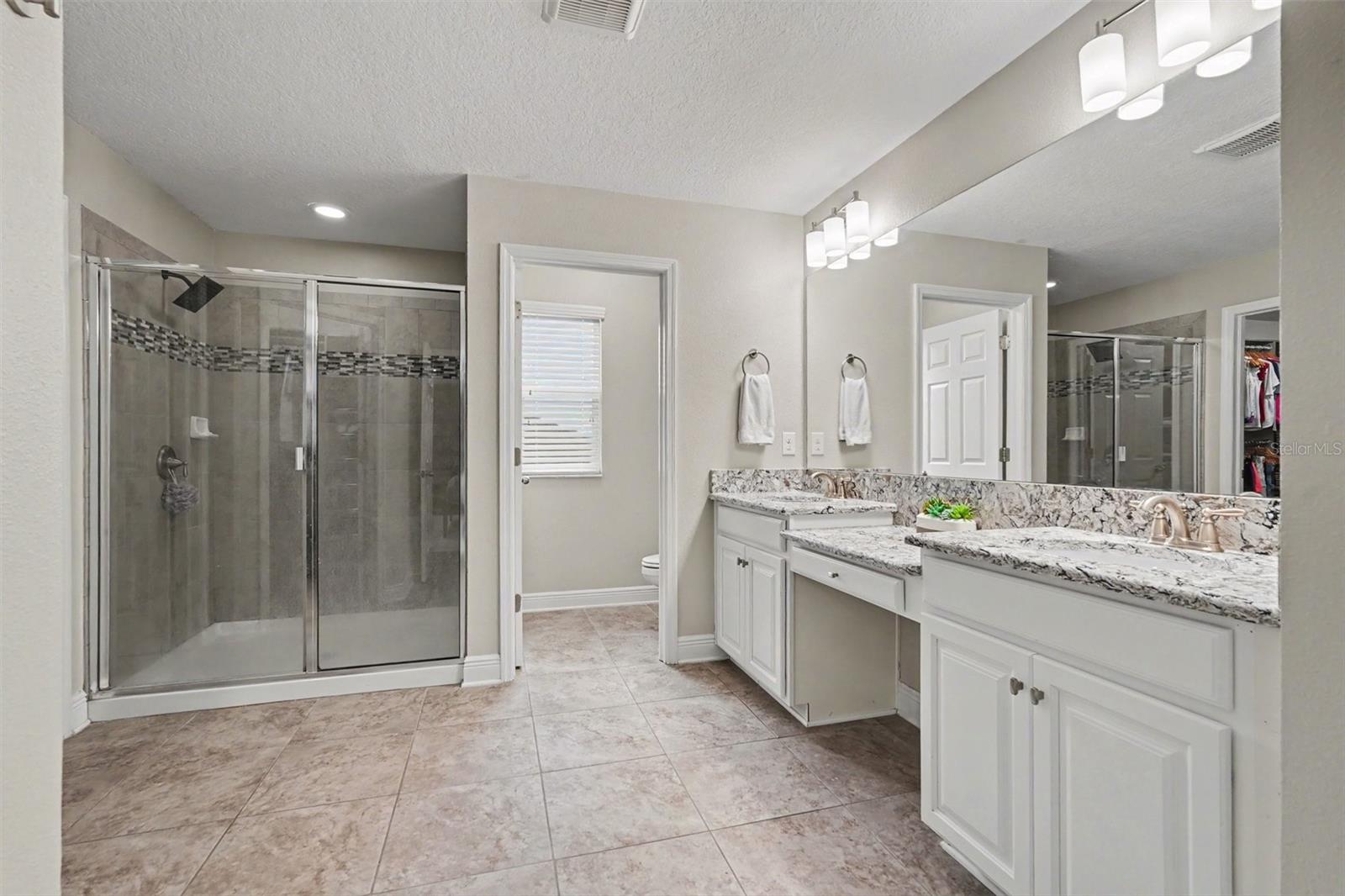 En suite bathroom