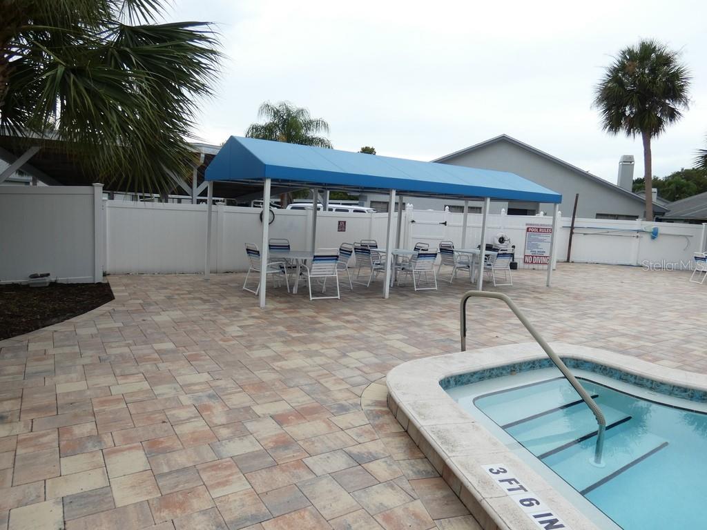 Club House and Pool 28 steps away