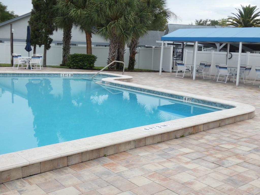 Club House and Pool 28 steps away