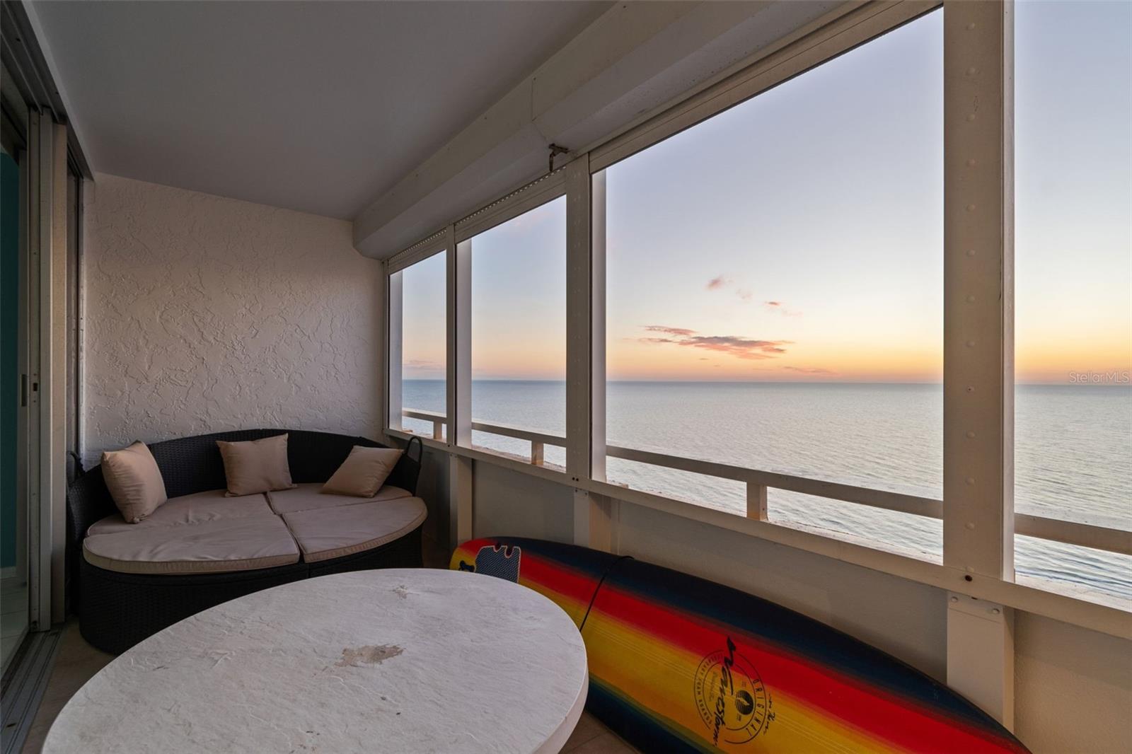 Sunset Views from Balcony