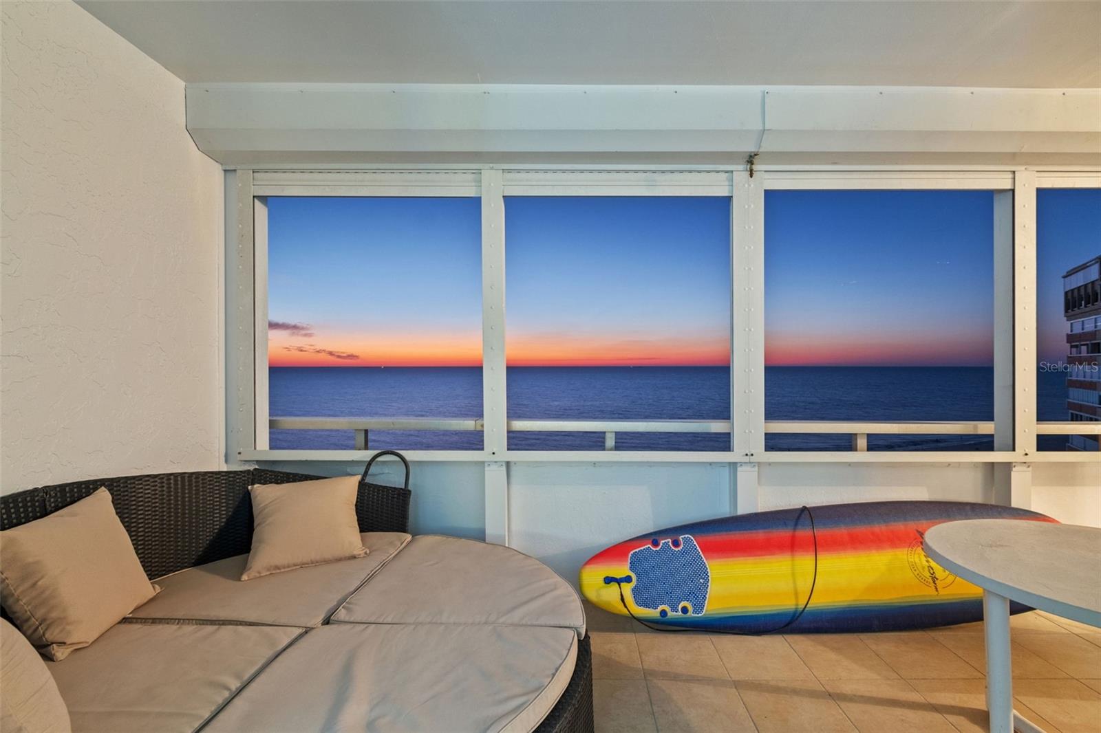 Sunset Views from Balcony