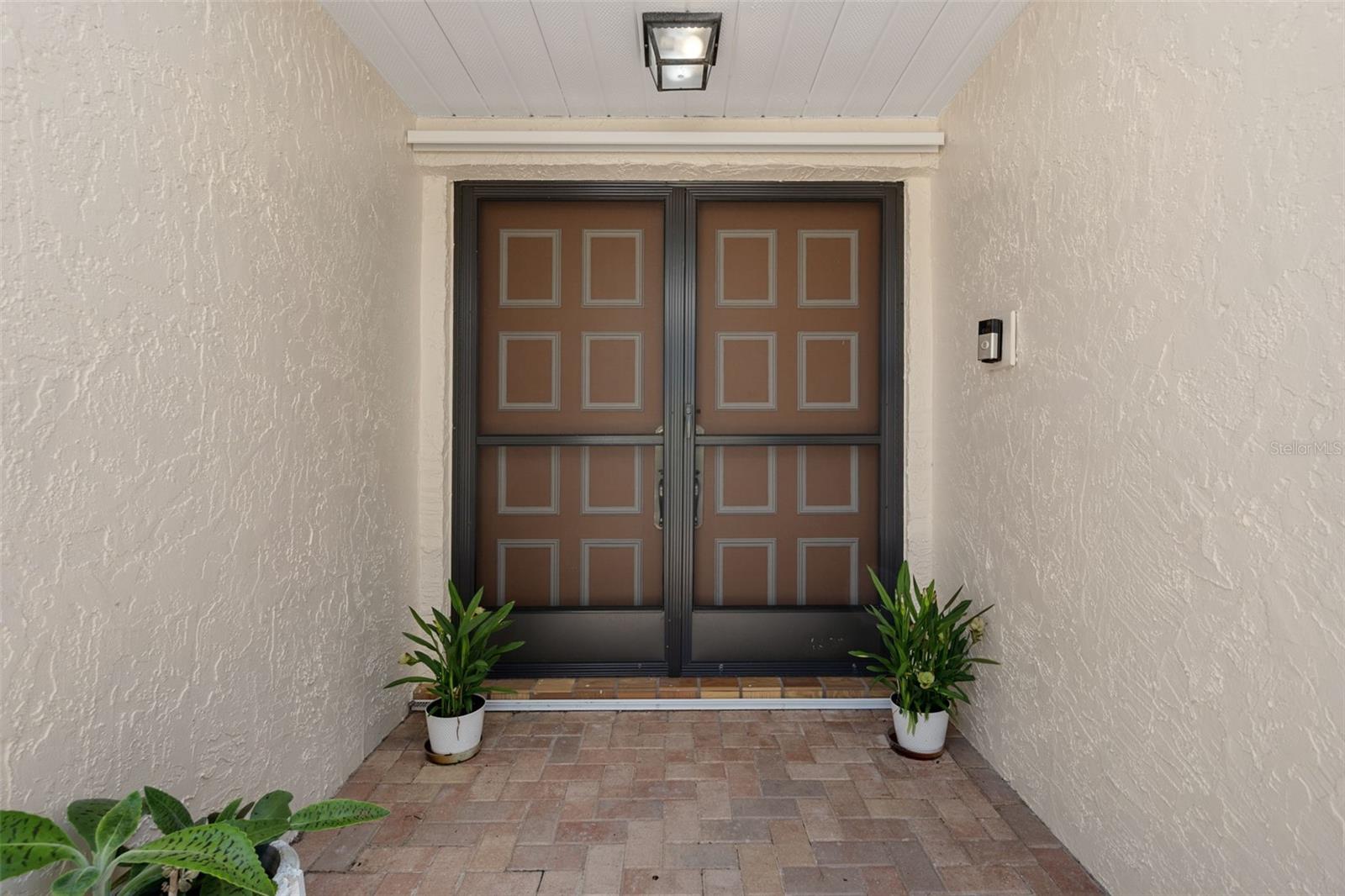 Double Door Front Entry