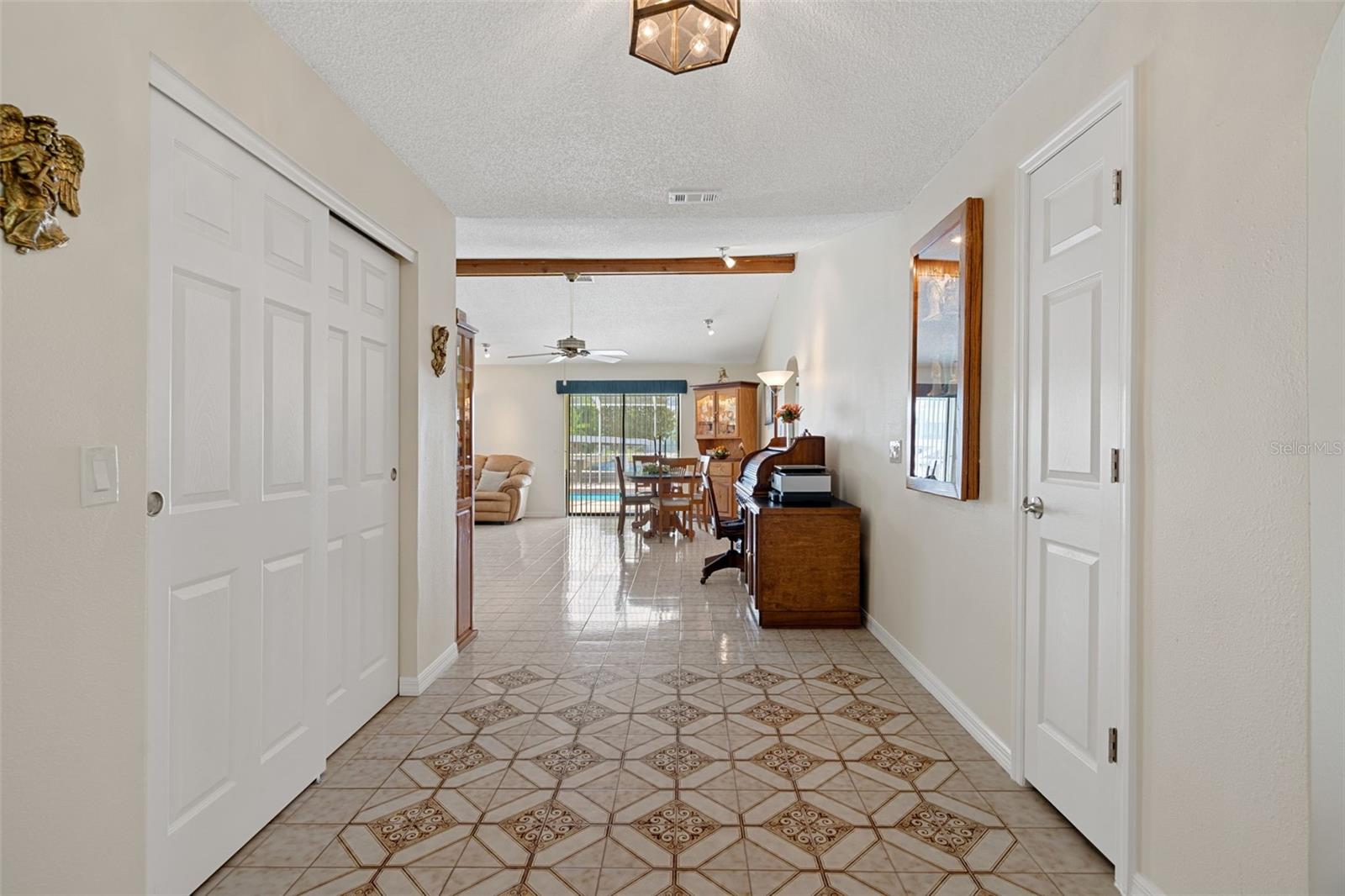 Spacious Front Foyer with Tile Flooring