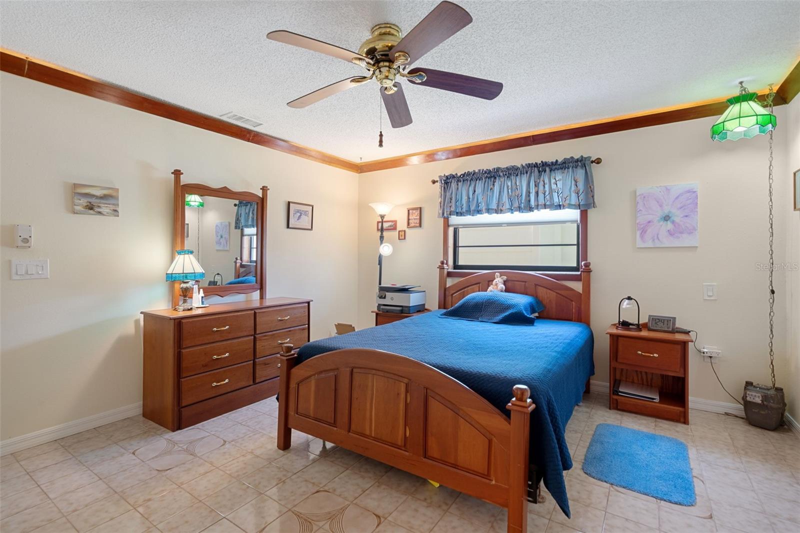 Bedroom 2 with Tile Floor