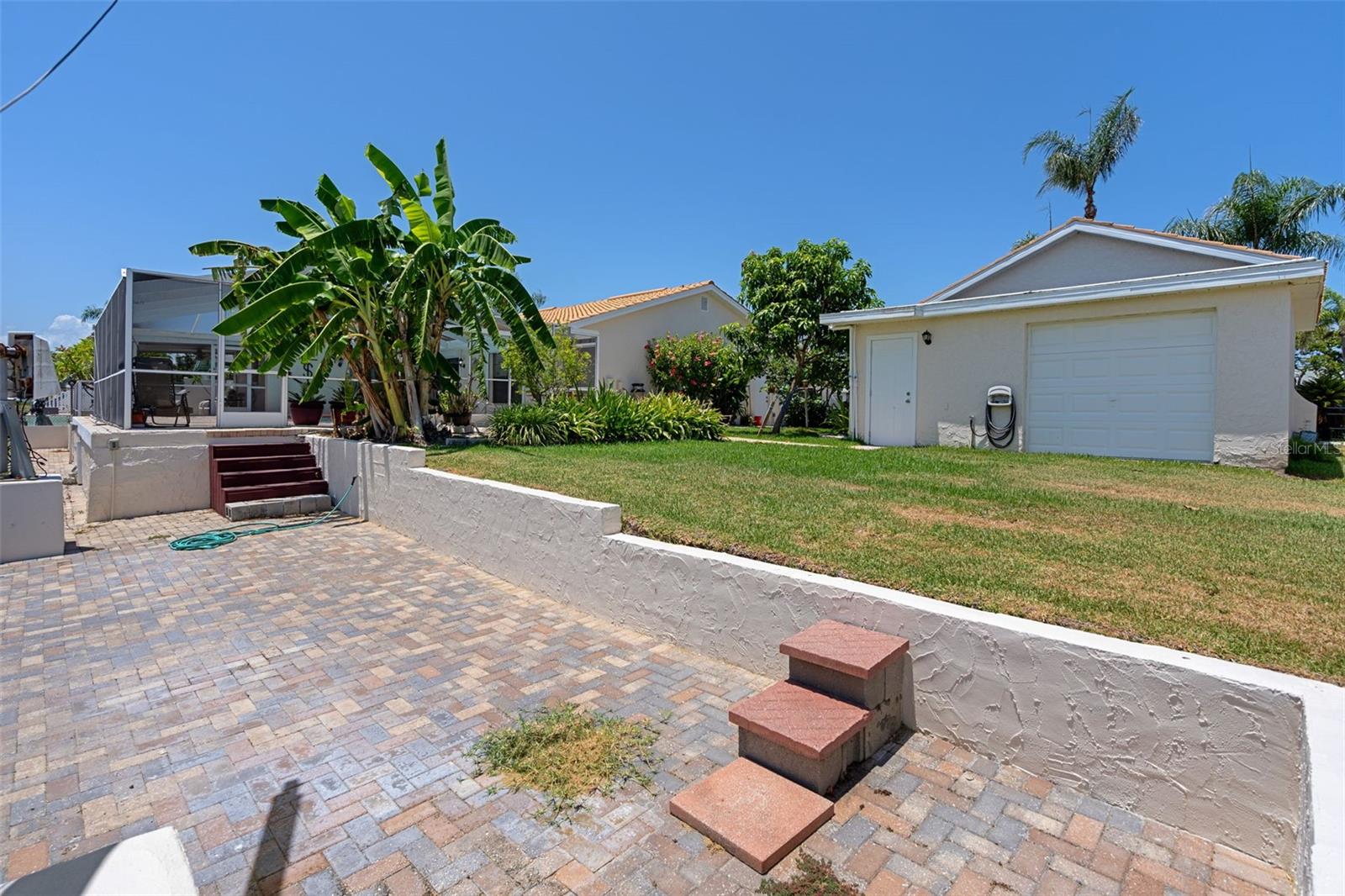 Rear of Double Lot