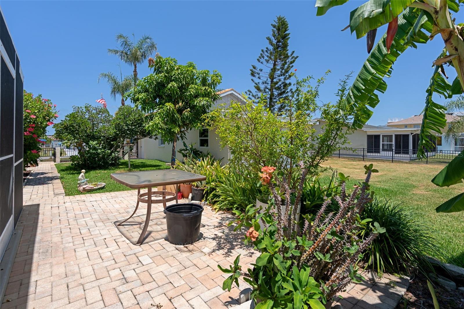 Beautiful Paver Outdoor Area