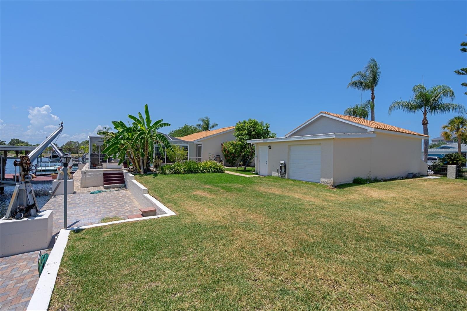 Rear of Double Lot