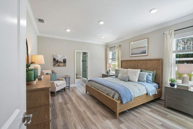 Model home - actual features may vary.