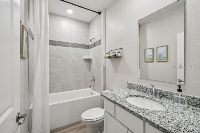 Model home - actual features may vary.