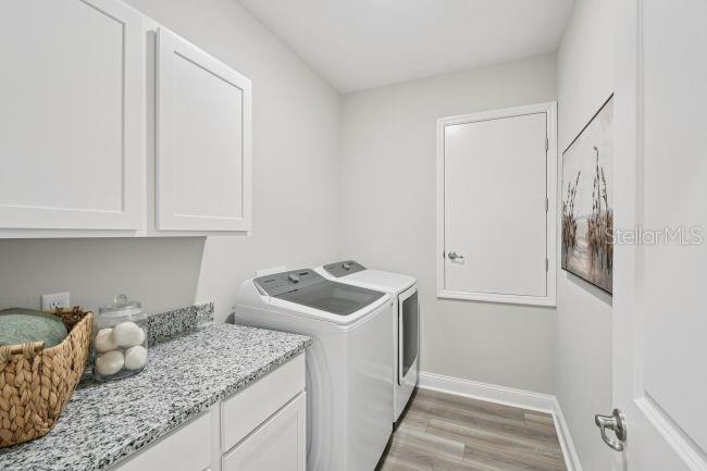 Model home - actual features may vary.