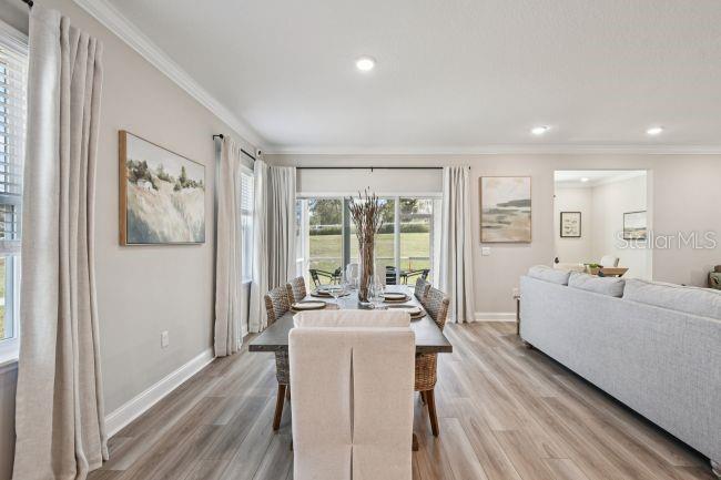 Model home - actual features may vary.