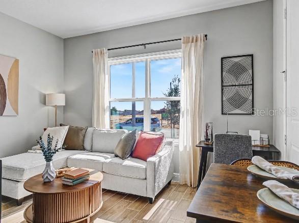 Model home - actual features may vary.