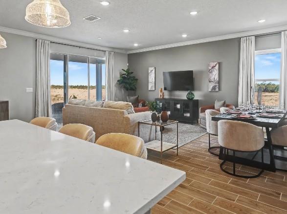 Model home - actual features may vary.