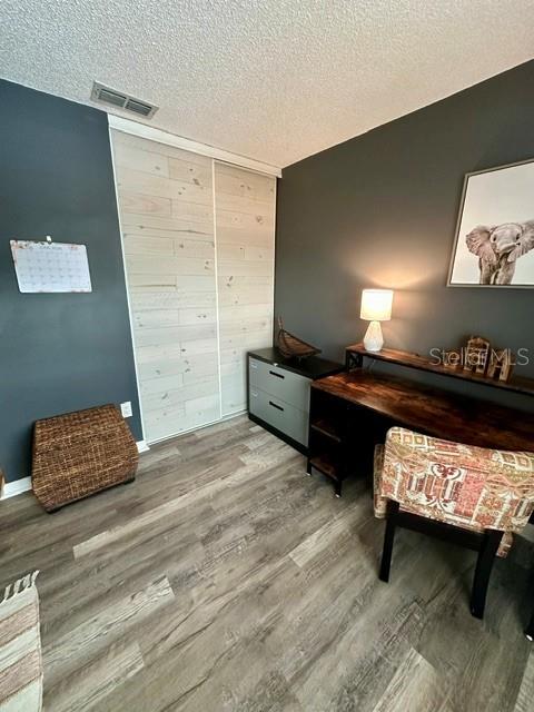 Second bedroom/ Office with wall closet