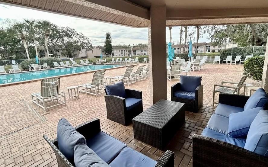 Pool area