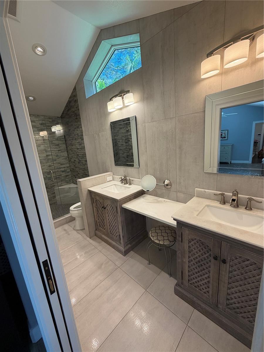 Primary bath vanity