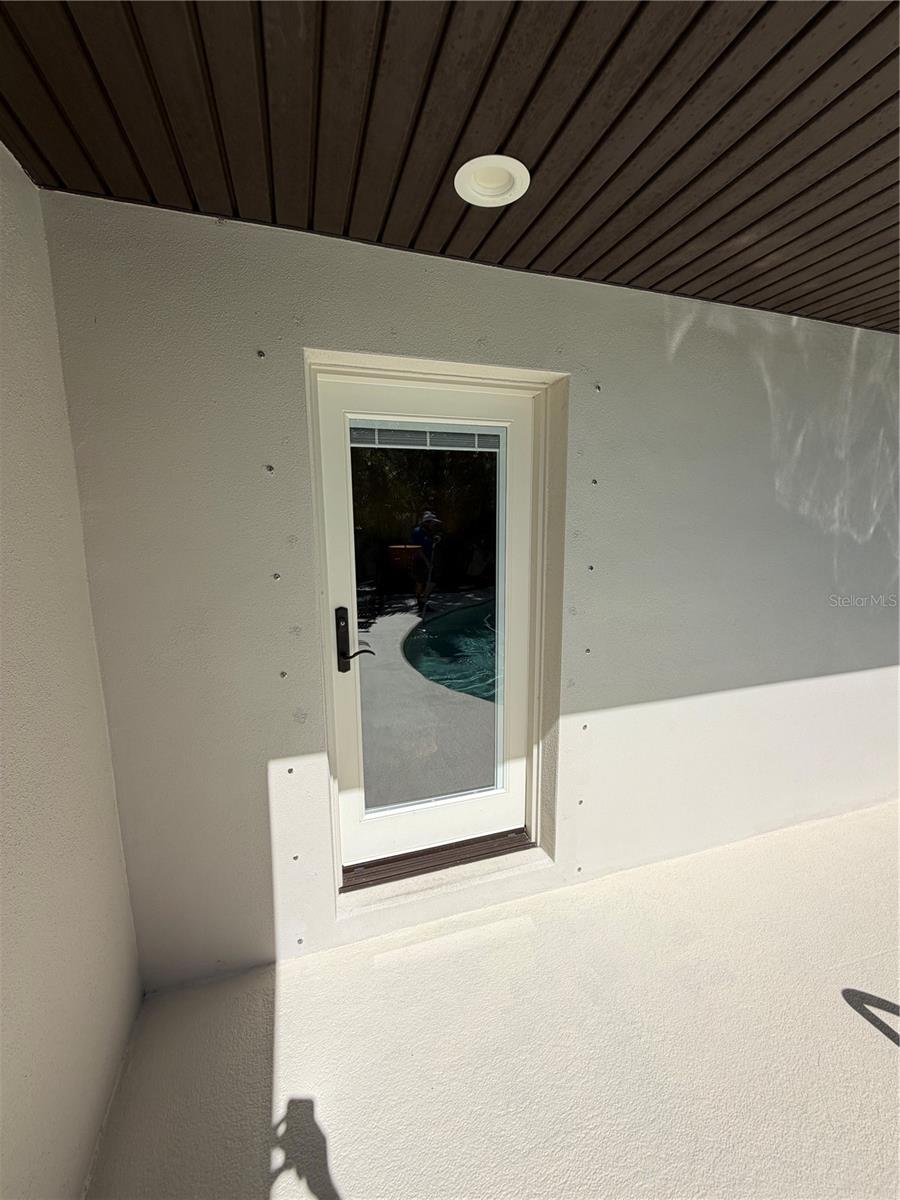 access to pool