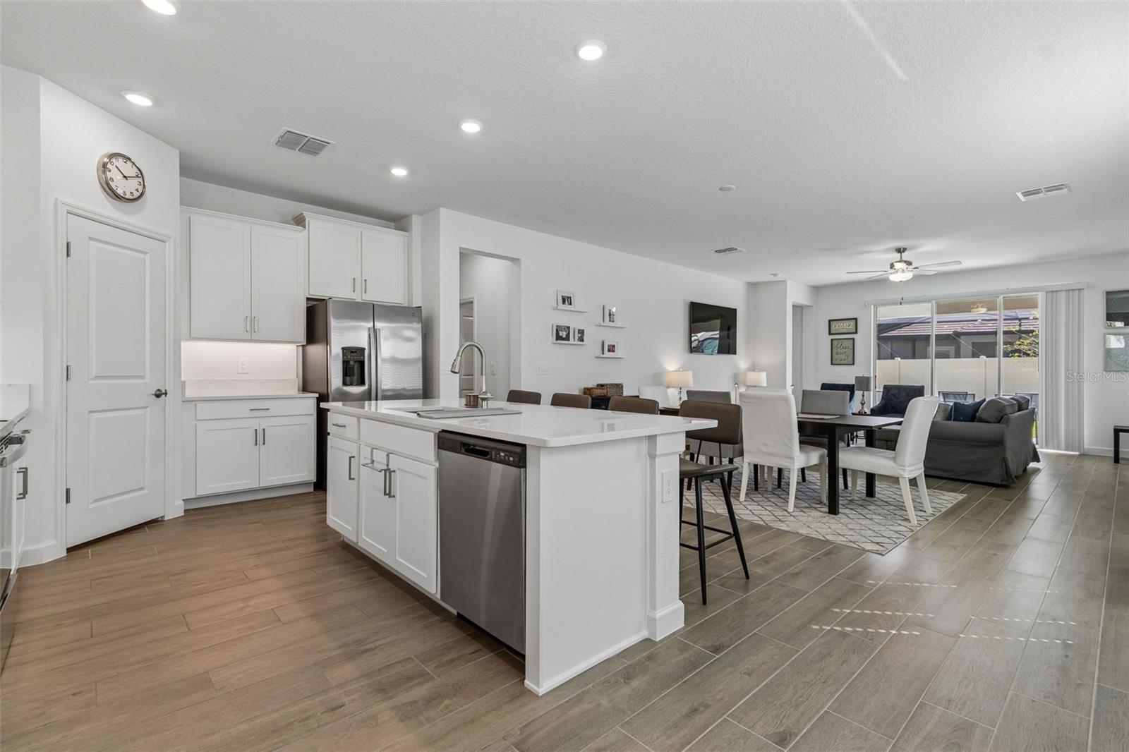 Open floor concept