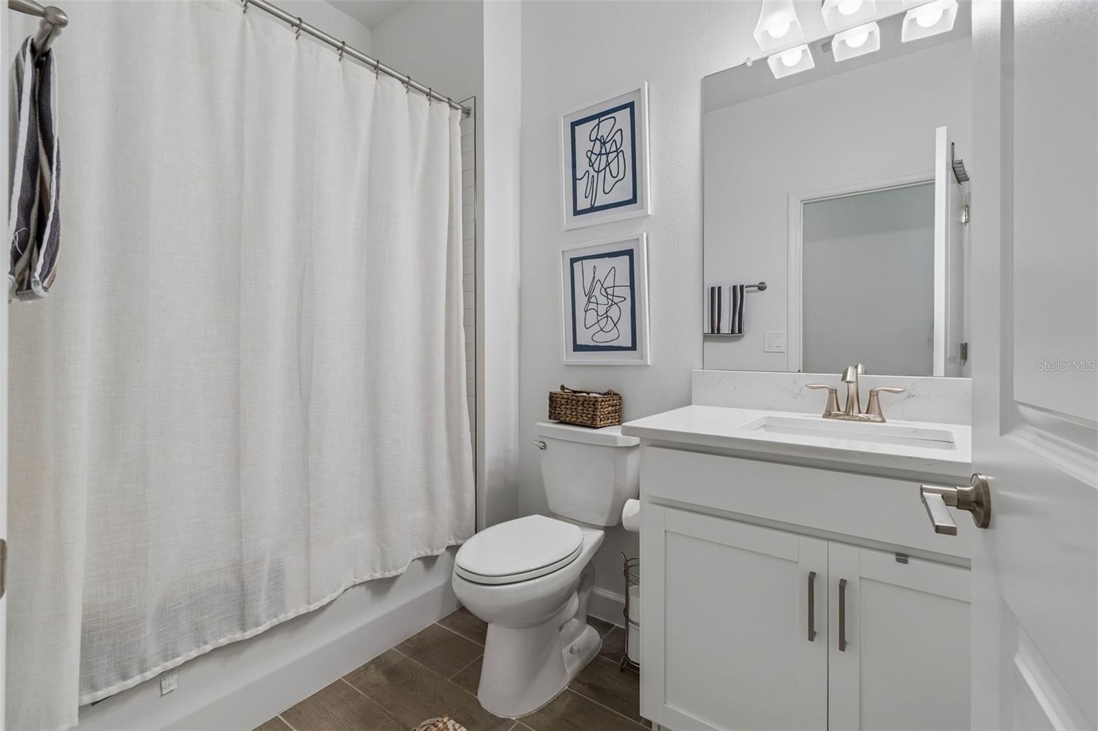 Secondary bathroom