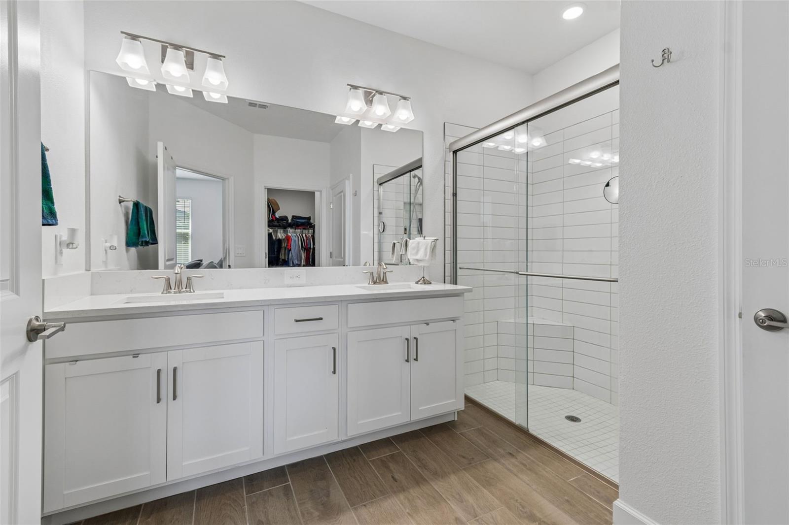 Moden master bathroom