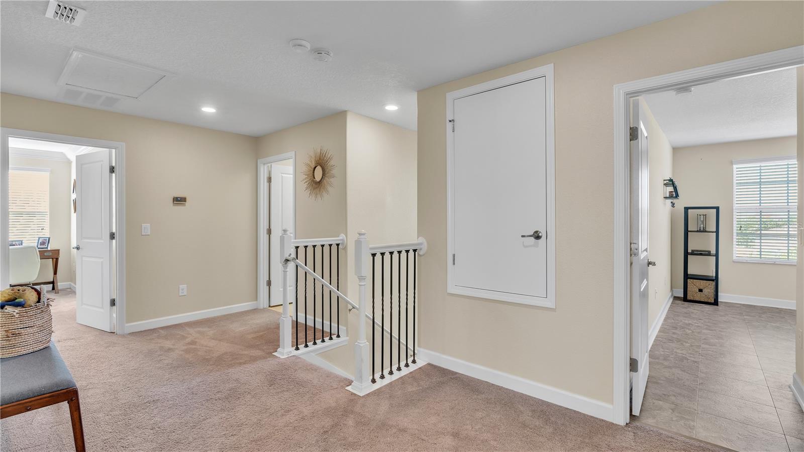 Upstairs