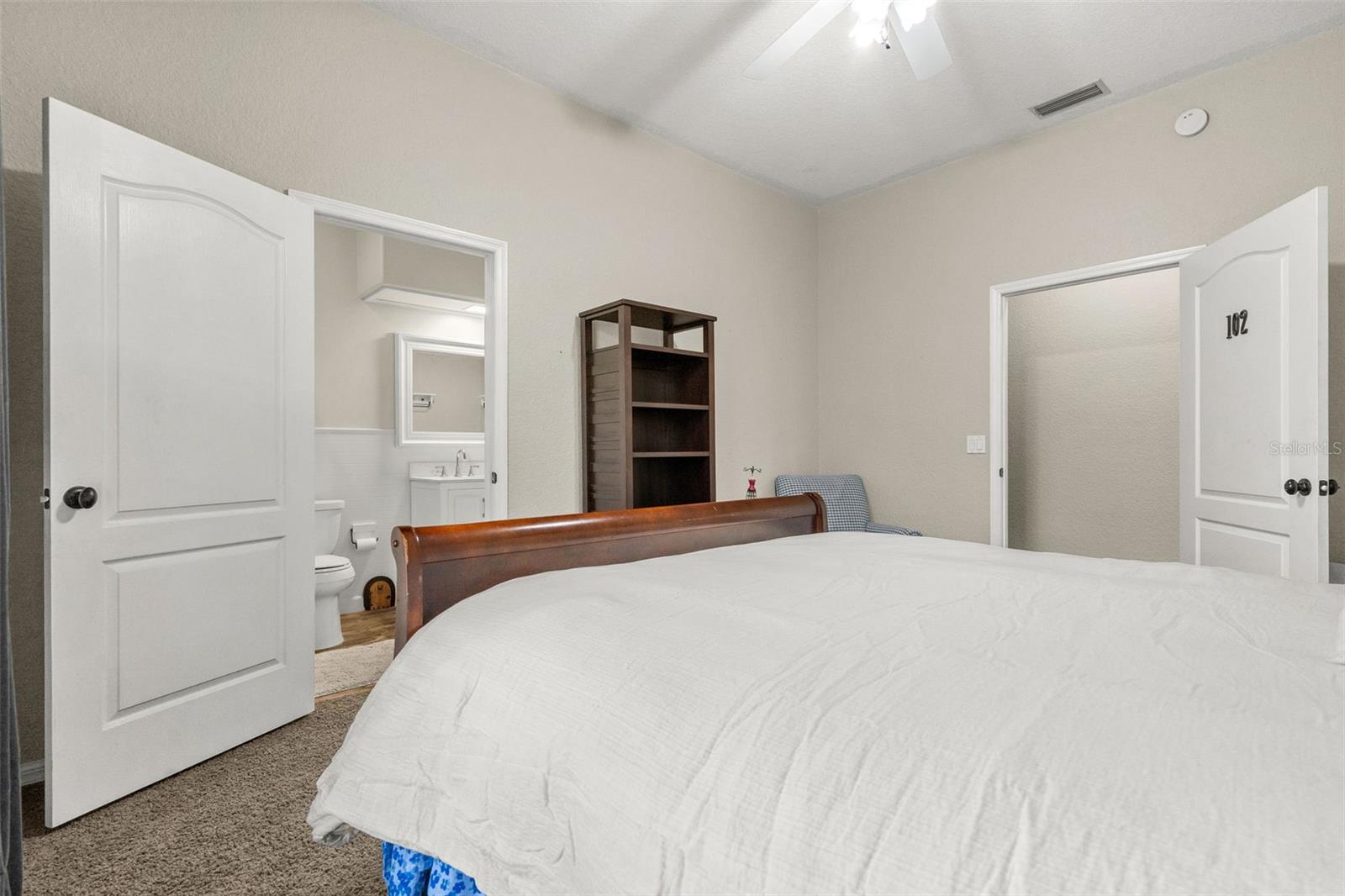Ideal for overnight guests or multigenerational living, Bedroom 4 provides the comfort of a private suite while maintaining the home's thoughtful design.