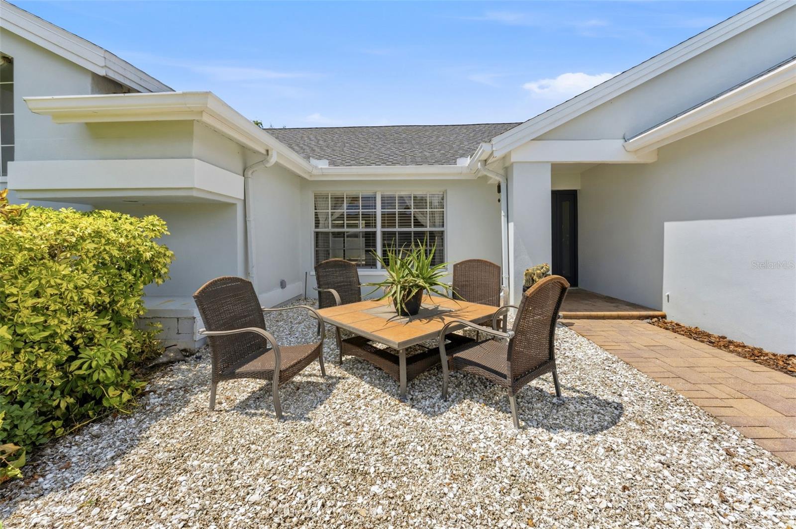 Inviting Courtyard Patio