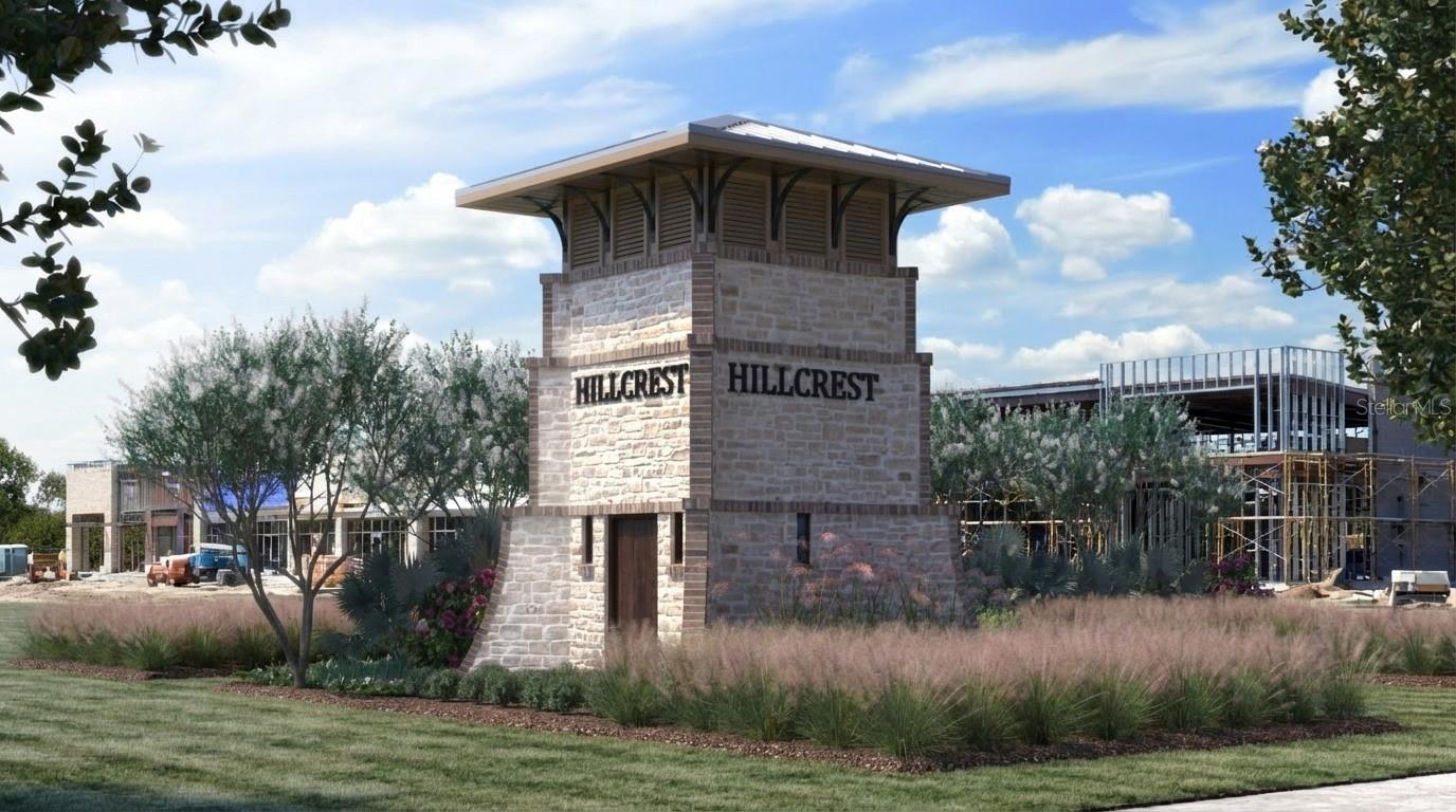 Hillcrest Community Entrance