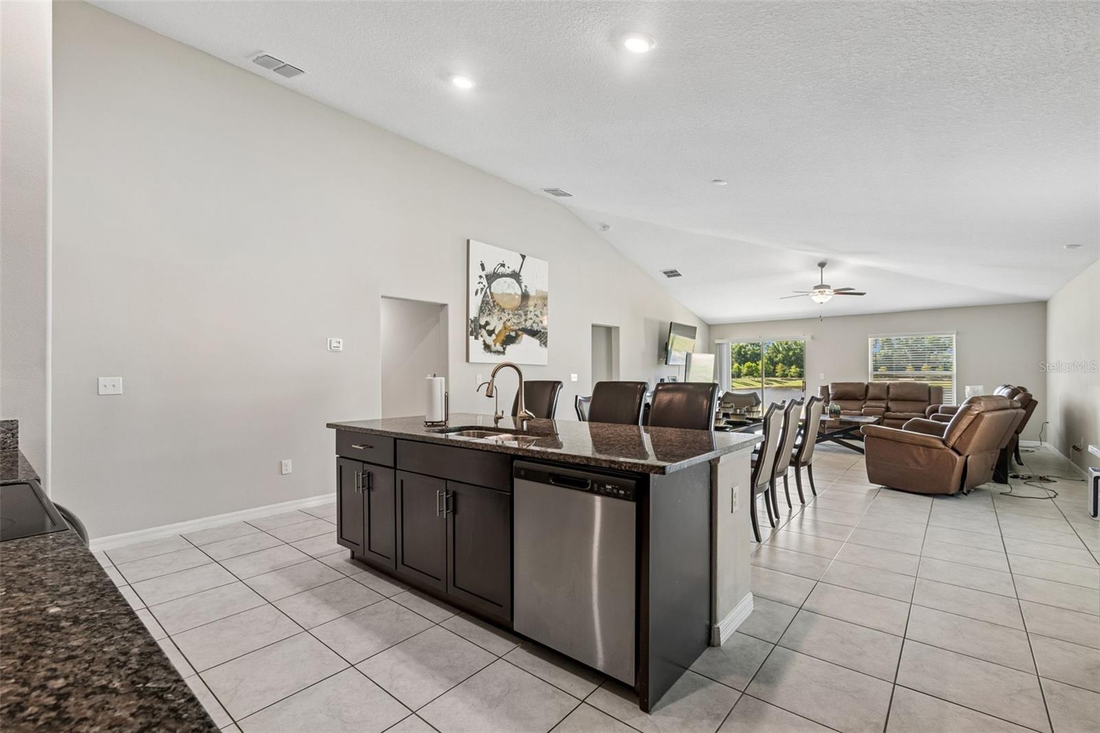 Open floor plan