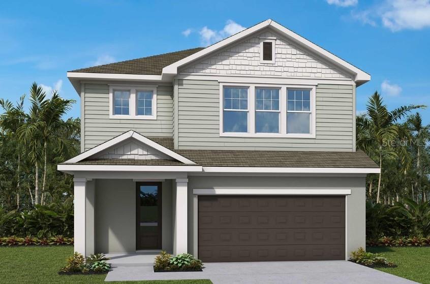 Front Exterior Rendering **Paint Colors May Vary