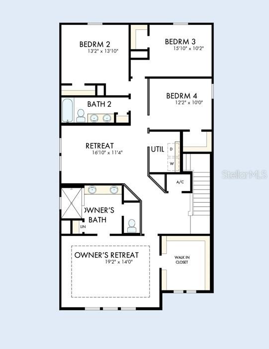 Floor Plan Second Floor