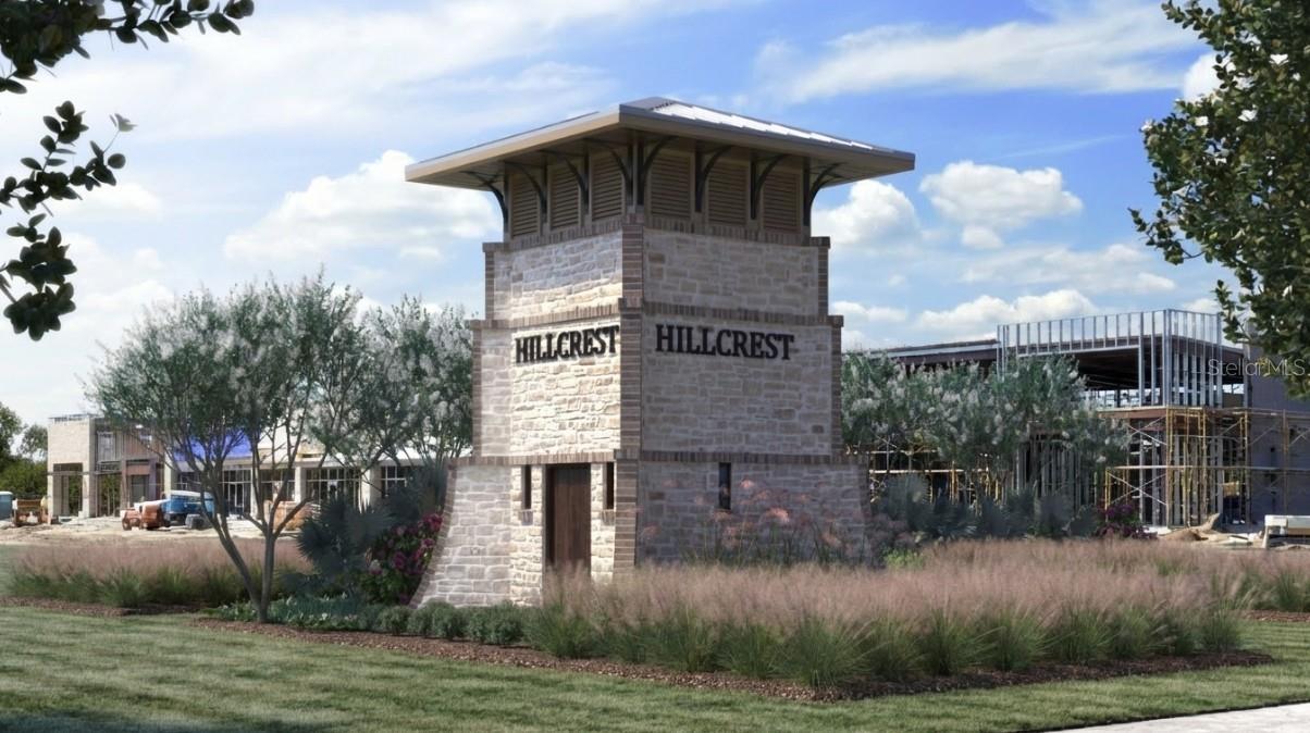 Hillcrest Community Entrance
