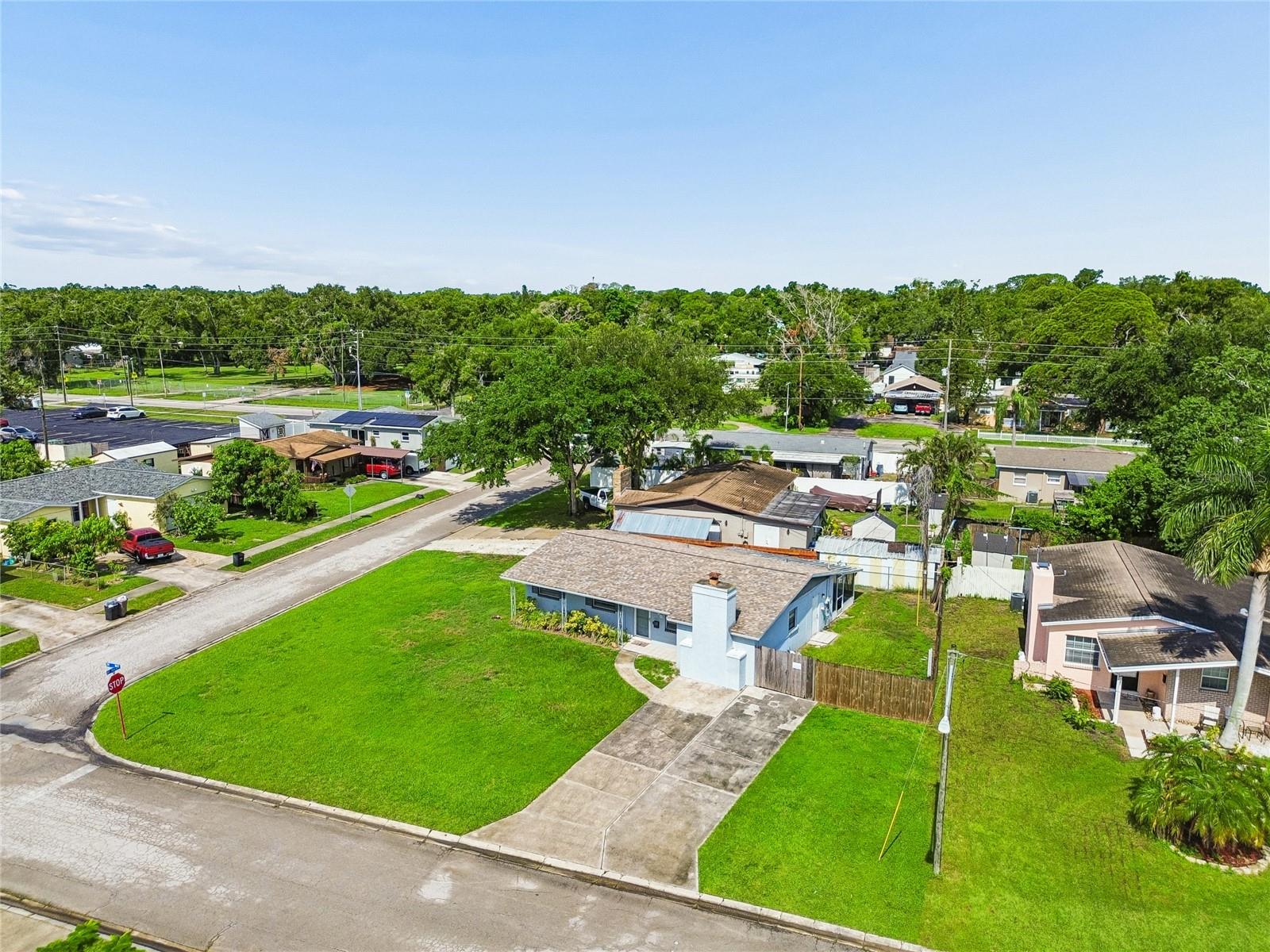 LARGE CORNER LOT HOME SITE
