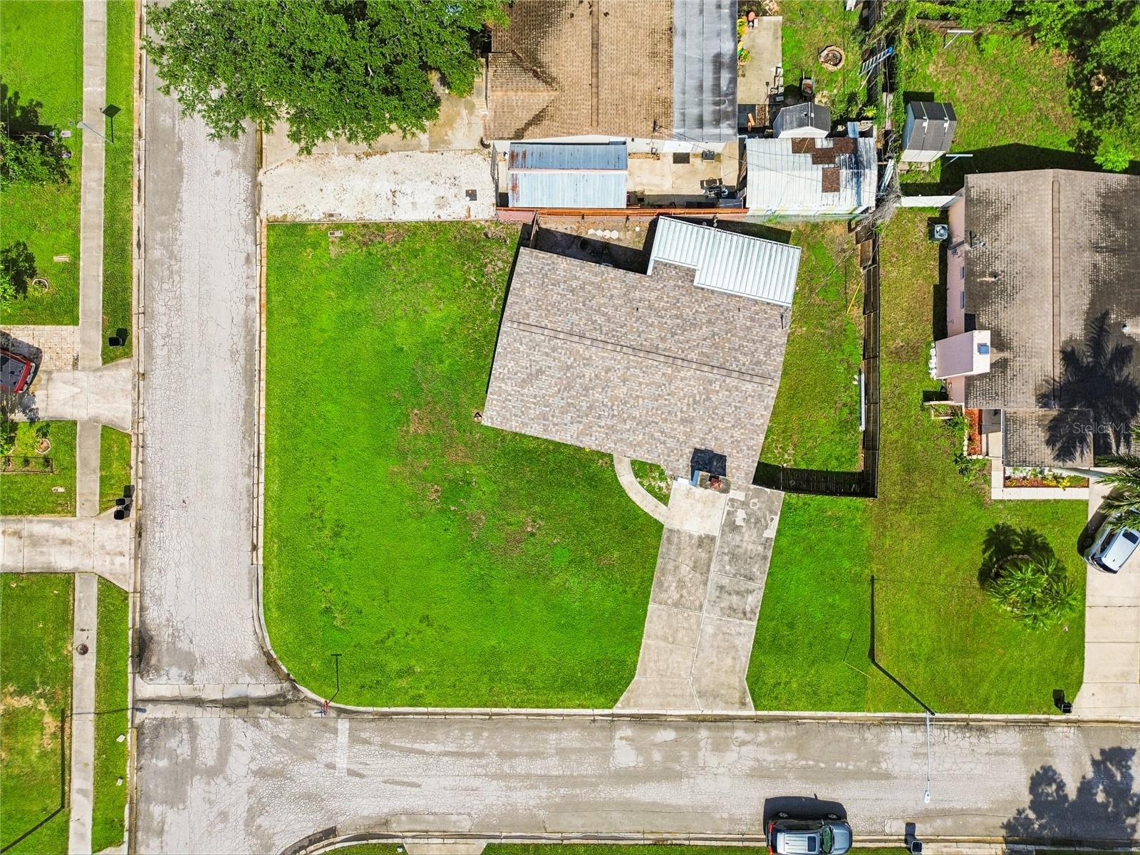 AERIAL IMAGE OF HOME SITE