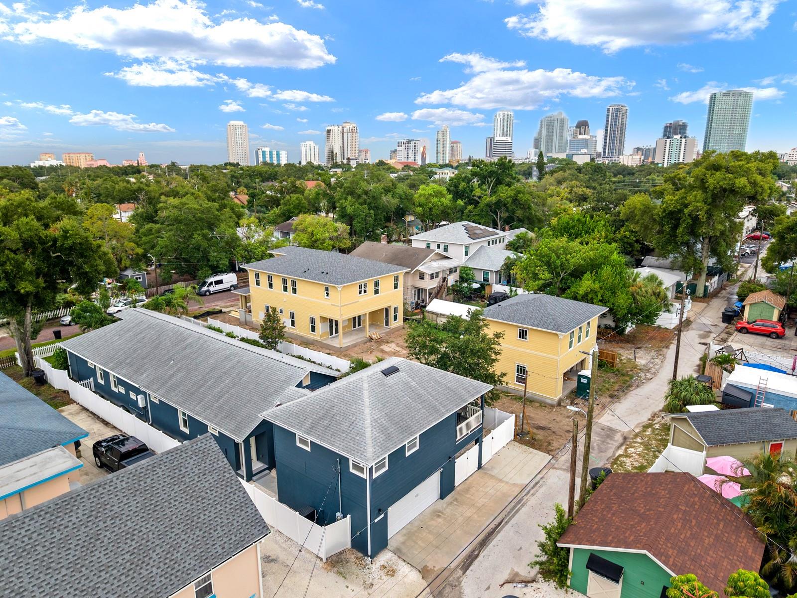 Rare combination of newer construction, Historic Uptown charm and opportunity
