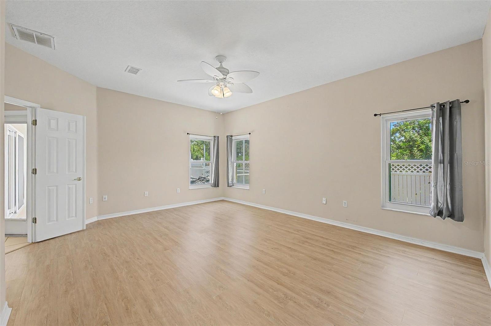primary bedroom
